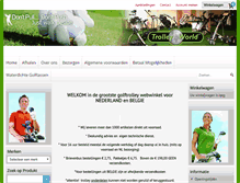 Tablet Screenshot of golftrolley.nl